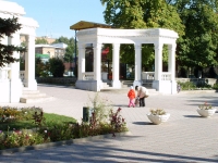 Аллея Александровского парка в районе гл. вход. Сентябрь 2009