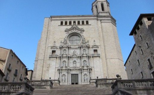 фото кафедрального собора в Жироне