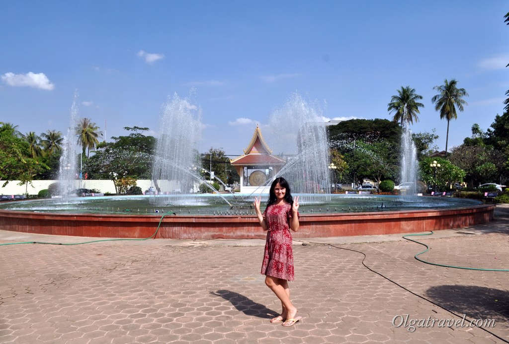 город Вьентьян Лаос