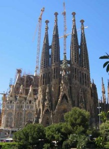 Церковь Sagrada Gaudi