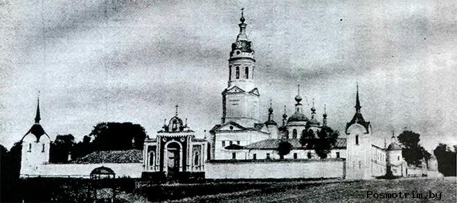 Раненбургский Петропавловский монастырь на дореволюционной фотографии.