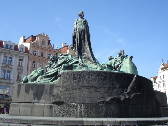 Фото Праги. Памятник Яну Гусу на Старомаке