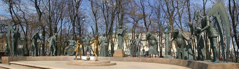 Известные памятники Москвы