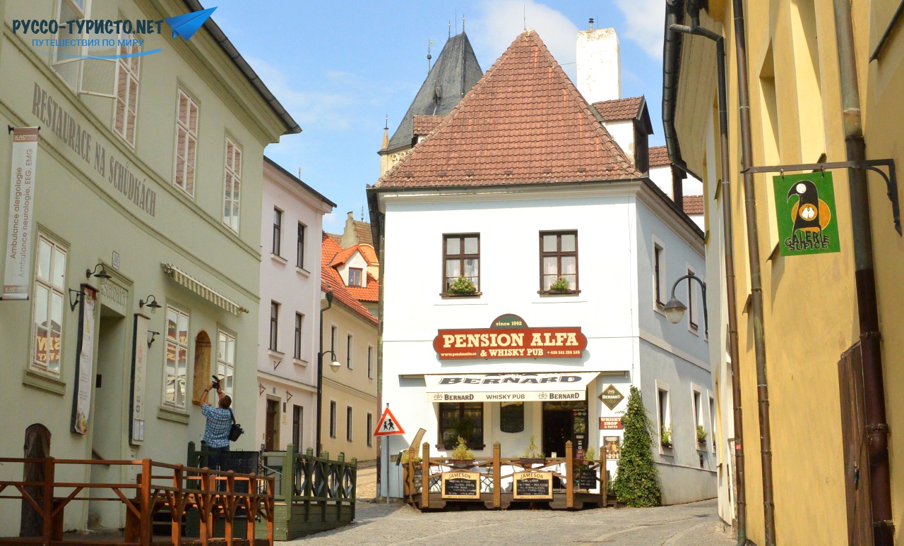 Город Табор в Чехии