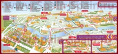 Туристическая карта Севильи с достопримечательностями