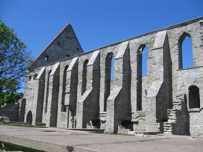 Руины монастыря Святой Бригитты