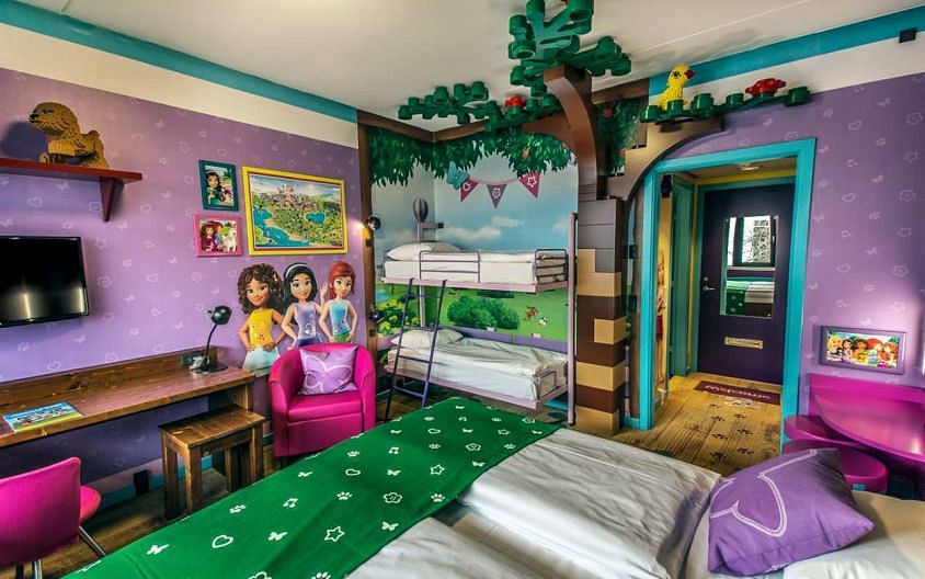 Номер Lego Friends в отеле Hotel Legoland