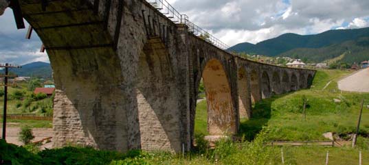 Железнодорожные каменные мосты Ворохты