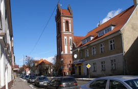 Мронгово (Mrągowo) Костел Войтеха (św. Wojciecha)