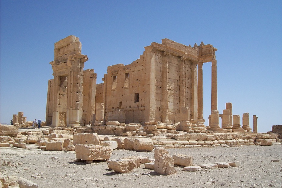 ​Так храм Бела выглядел до войны - Пальмира: как гибнут памятники Всемирного наследия | Warspot.ru