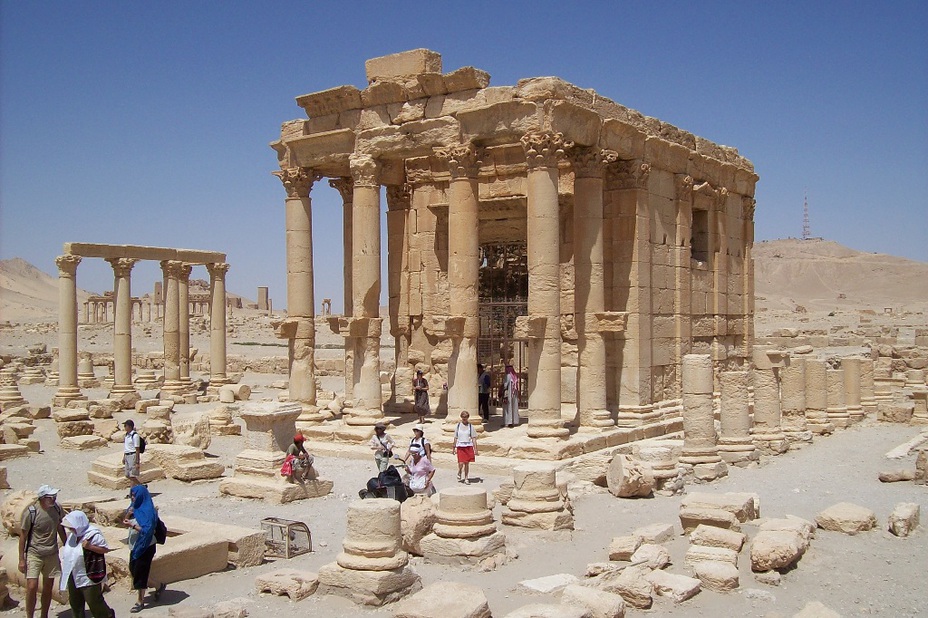 ​Храм Баалшамина, довоенный снимок - Пальмира: как гибнут памятники Всемирного наследия | Warspot.ru