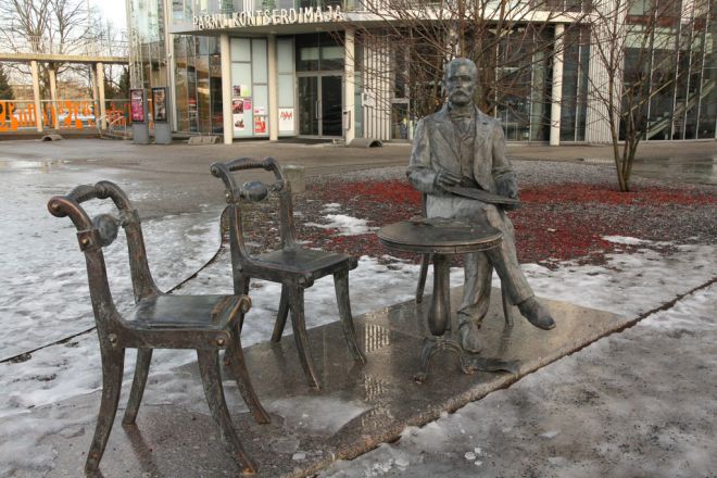 Памятник Густаву Фаберже
