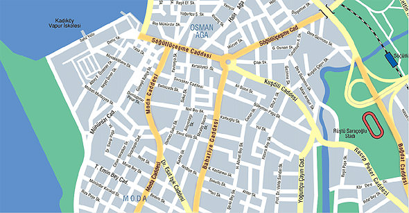 карта улиц кадыкей