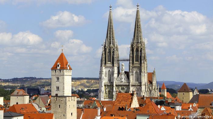Родовые башни и башни Регенсбургского собора