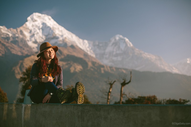 Пун Хилл в Гималаях, Непал (3)