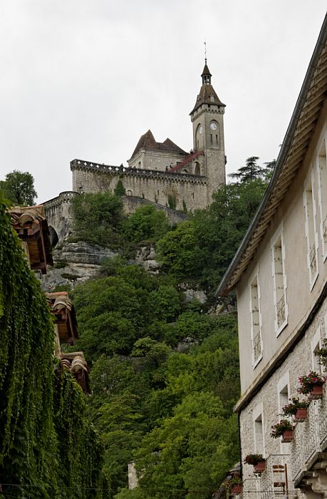 Деревня Рокамадур (Rocamadour), Франция