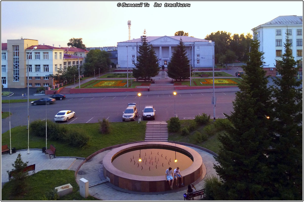 В центре Анжеро-Судженска