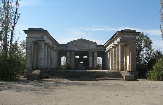 Пантеон на старом кладбище
