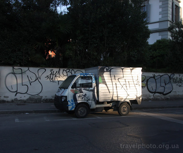 Флоренция, графити