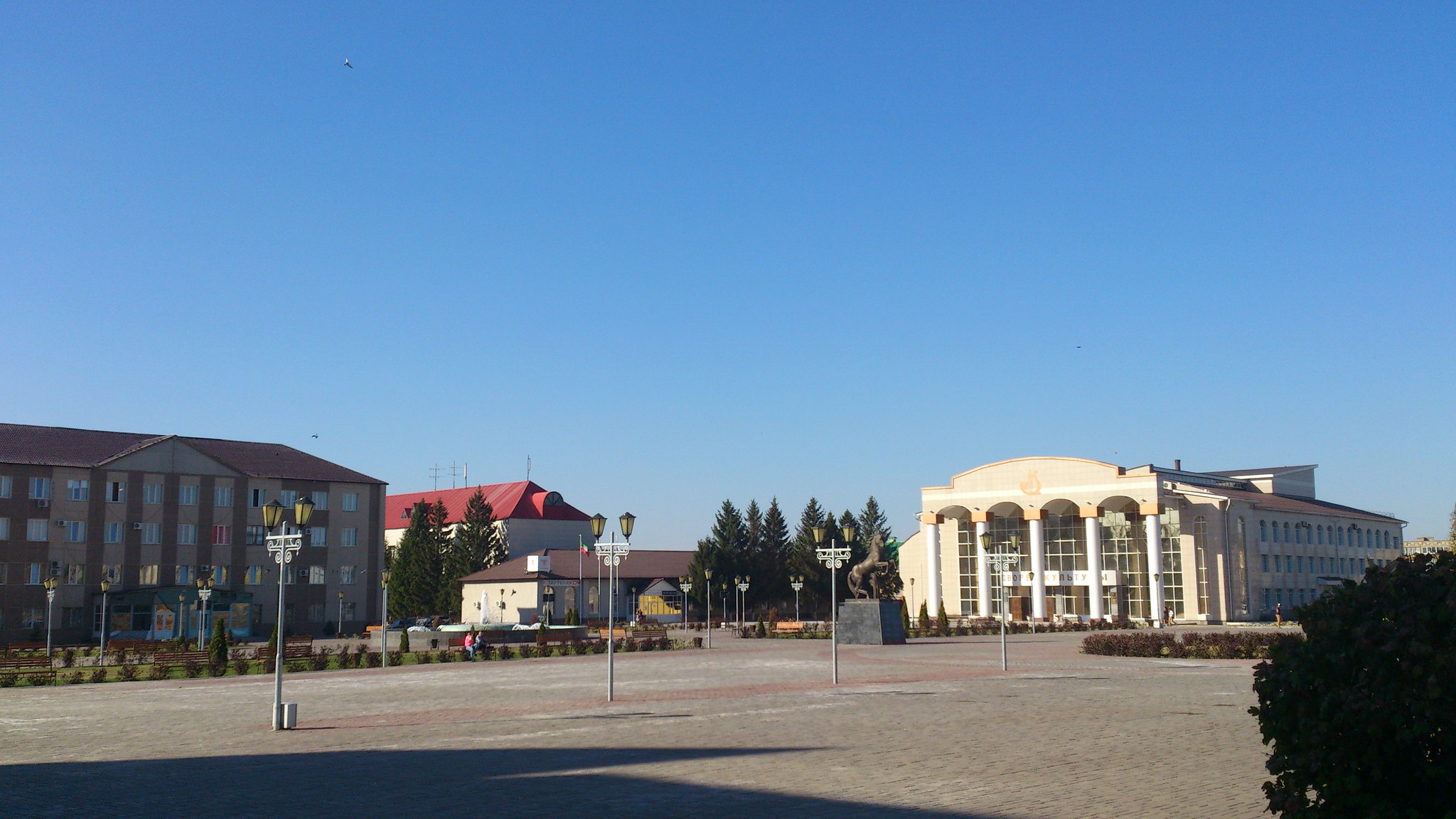 Город Нурлат, республика Татарстан. 