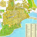 Подробная карта Евпатории и номерами домов