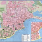 Карта Евпатории с санаториями, пансионатами и пляжами