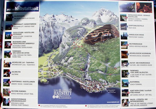 Map og Hallstatt. 