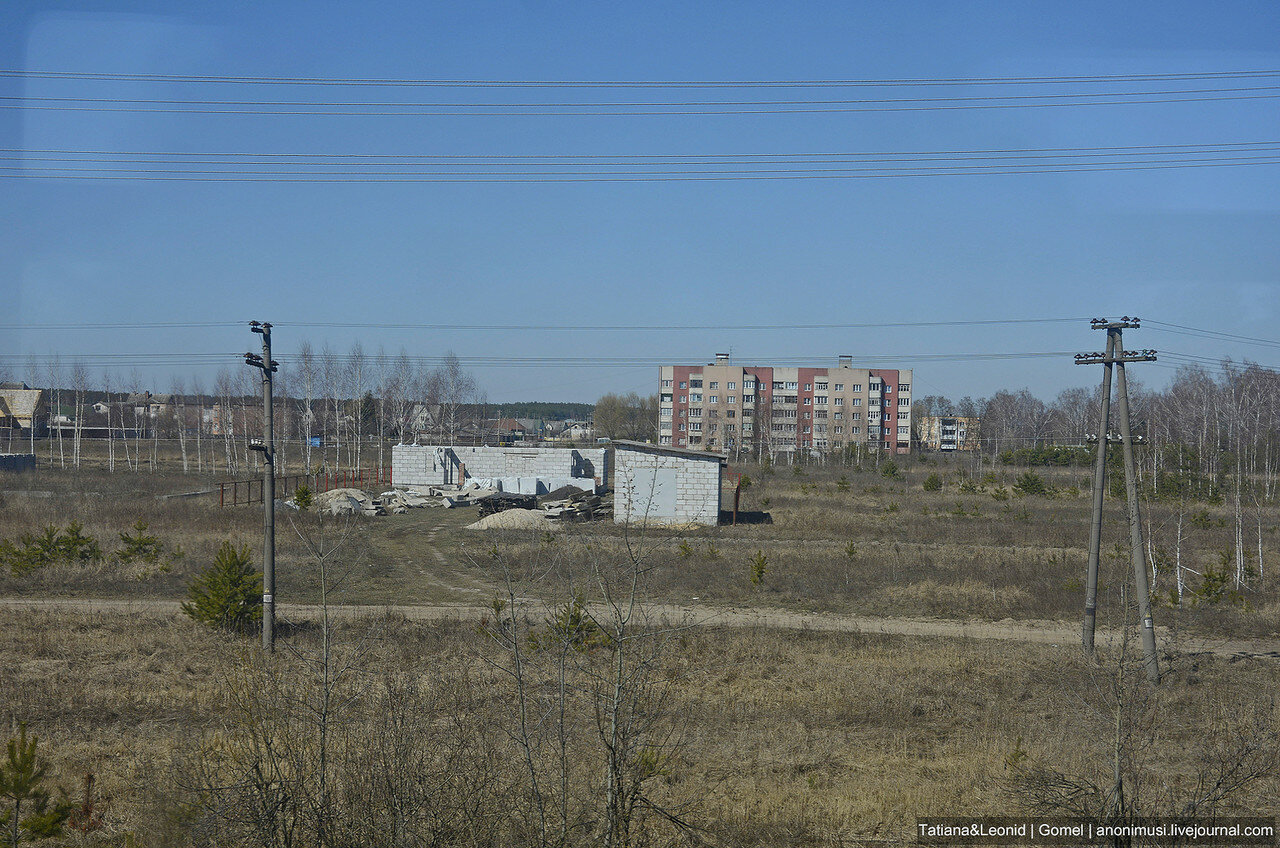 Гомель-Речица. Дорога