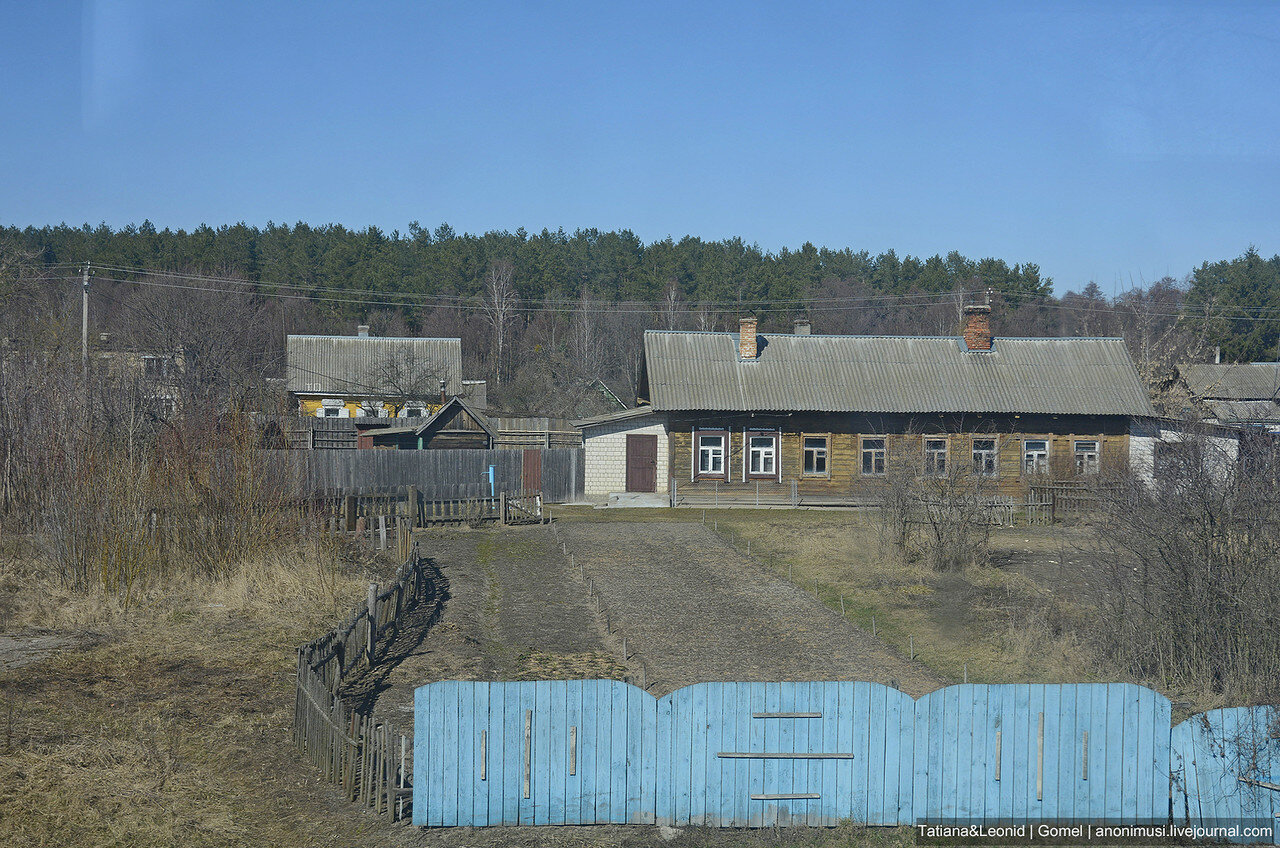 Гомель-Речица. Дорога