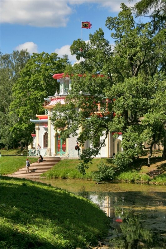 Царское Село, Скрипучая беседка в Екатерининском парке