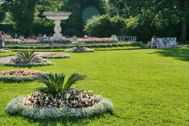 Царское Село, Собственный садик в Екатерининском парке