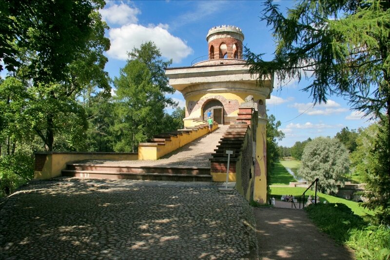 Царское Село, Башня-руина в Екатерининском парке