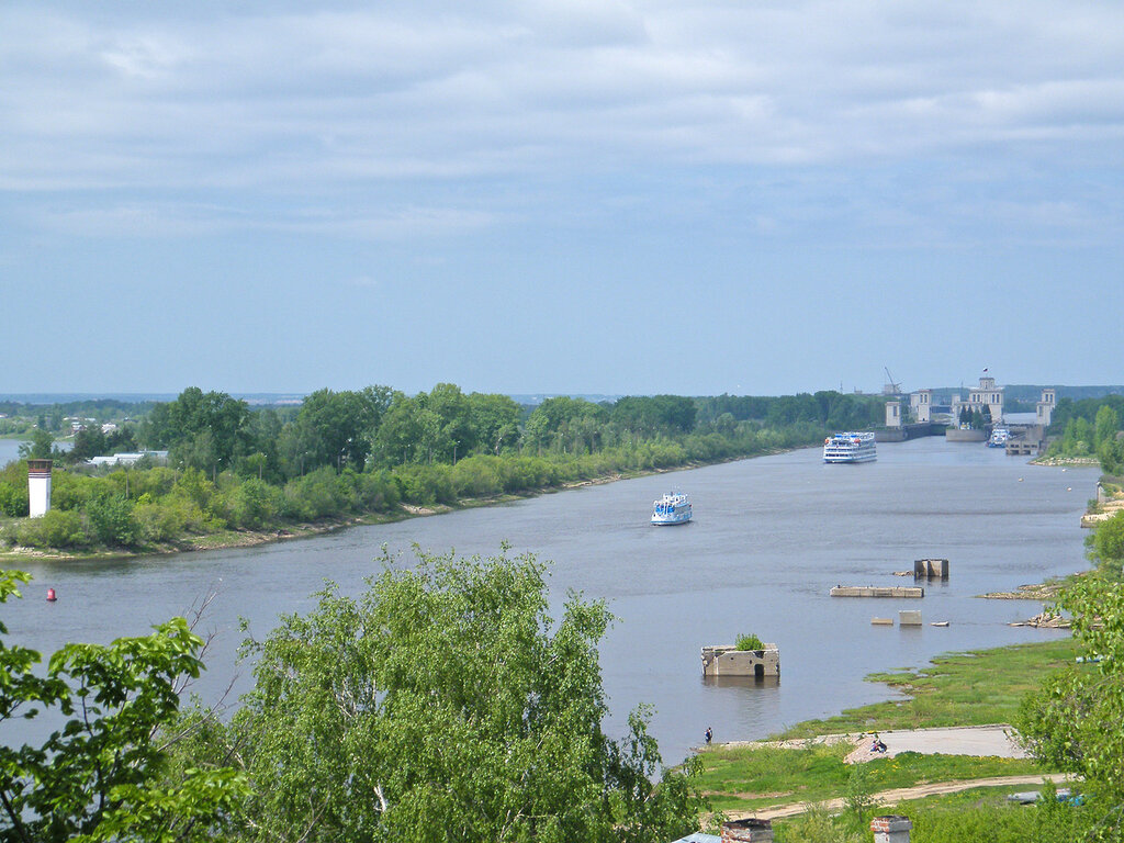 город Городец, город Заволжье, города России