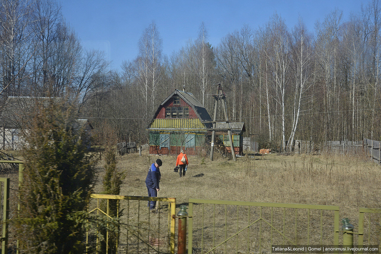 Гомель-Речица. Дорога