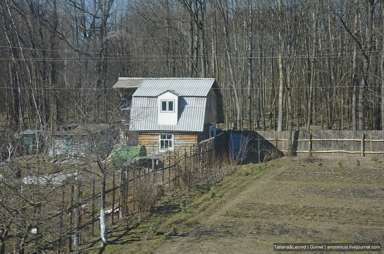 Гомель-Речица. Дорога