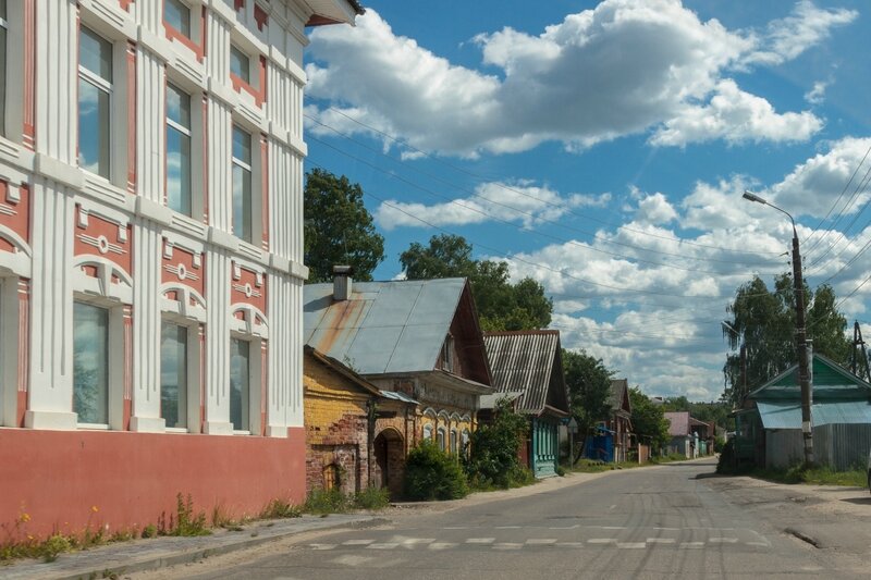 Старые дома в Городце