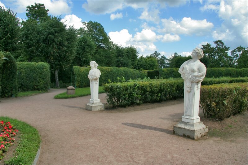 Гатчинский дворец, Собственный сад