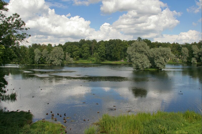 Гатчинский парк, Озеро Белое