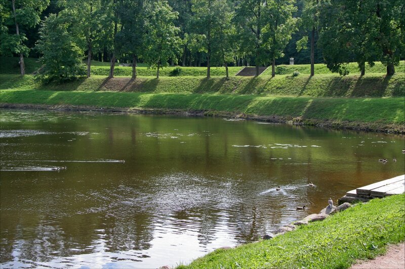 Гатчинский парк, Карпин пруд