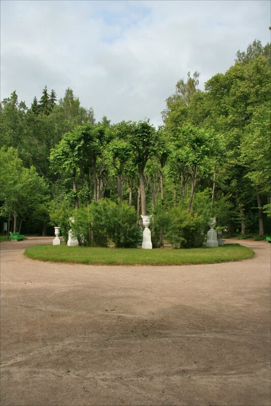 Павловский парк, Зеленый зал, или "Воздушный театр"