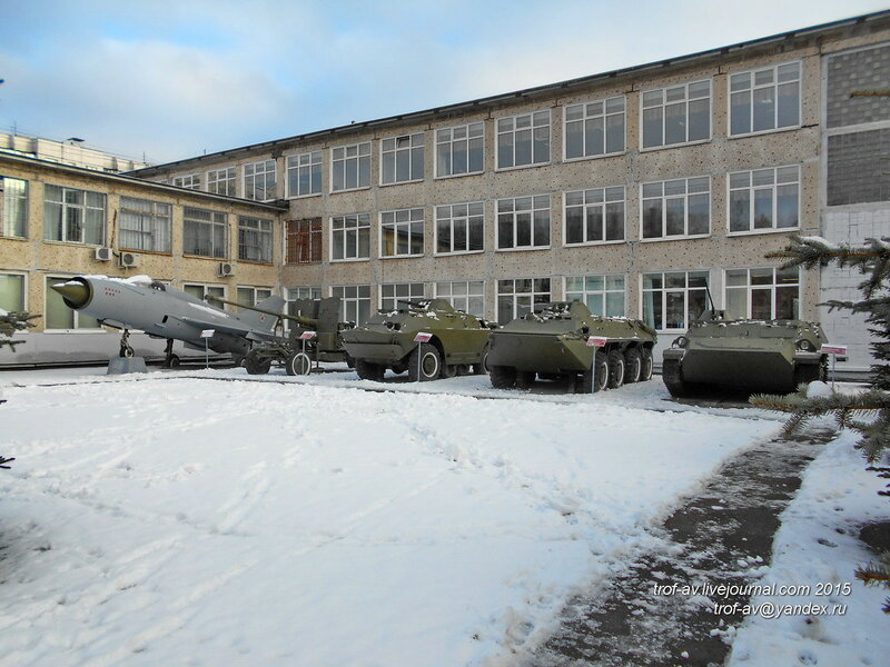 Военная техника, областной военкомат, Железнодорожный