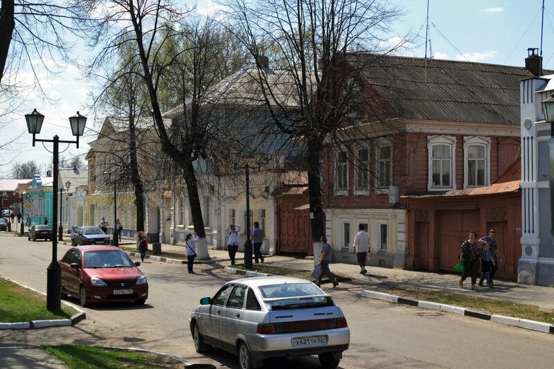 Городец, дома по улице Ленина