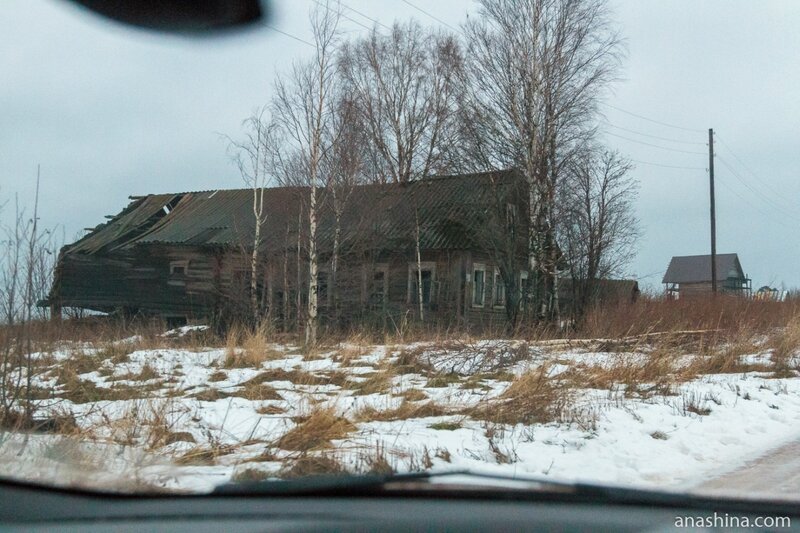 Брошенный дом, Вологодская область