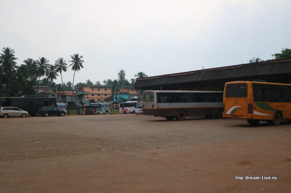 Автобусная станция в Гокарне
