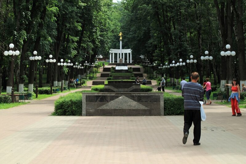 Дмитров, парк "Березовая роща"