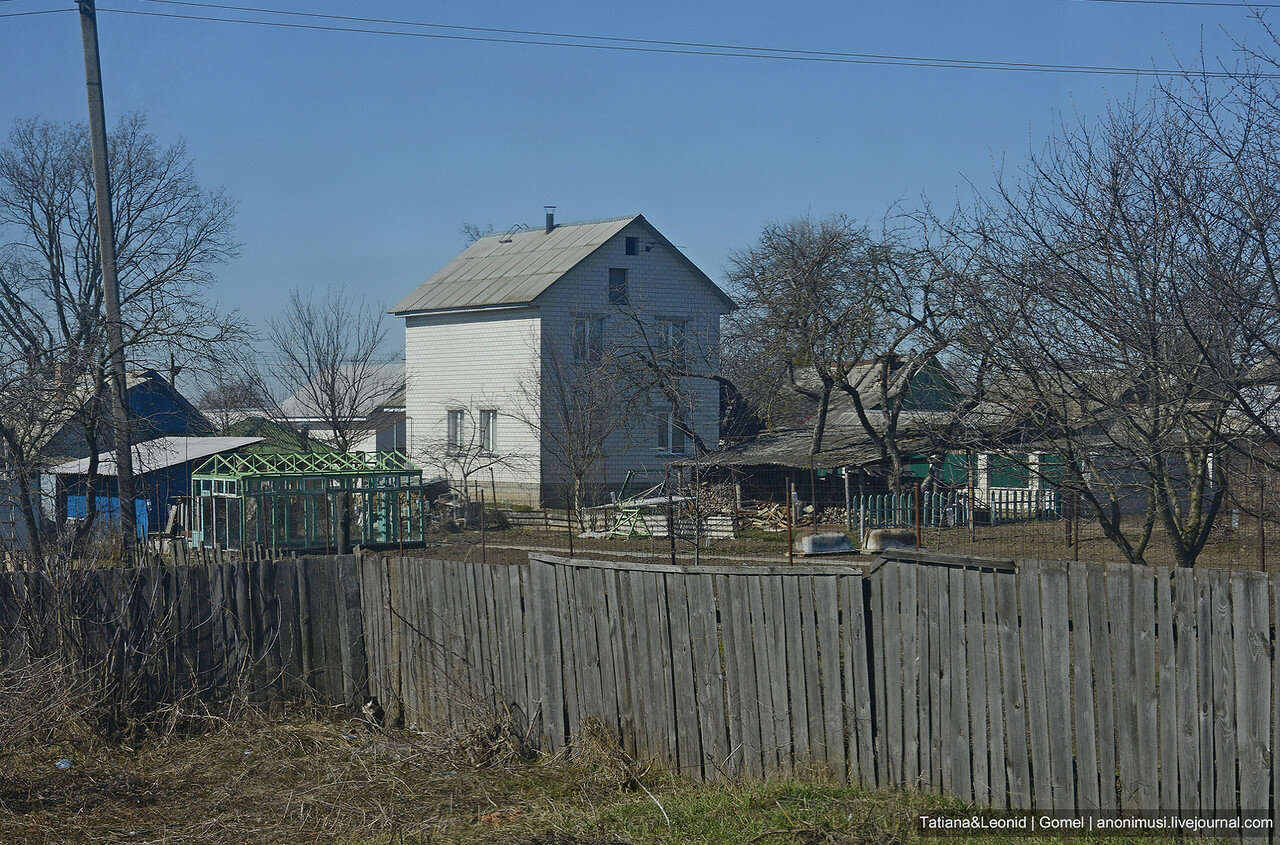 Гомель-Речица. Дорога