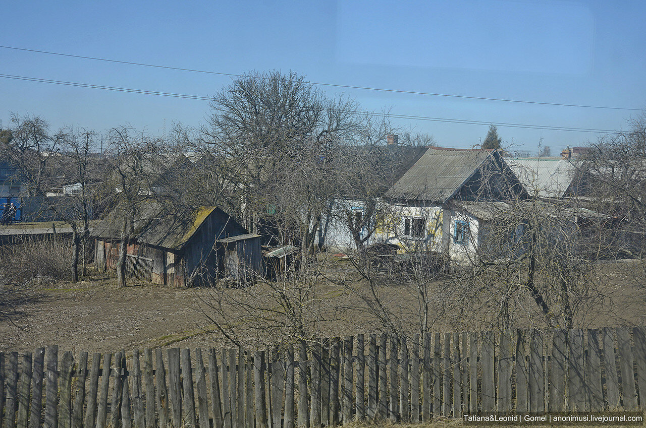 Гомель-Речица. Дорога