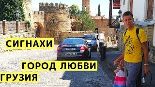 Сигнахи (Грузия) Достопримечательности из Тбилиси на Машине с Детьми. Кахетия. Путешествия по Грузии