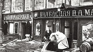 Крупнейшее наводнение. Ленинград, 1924 год. Вода поднялась почти на 4 метра. Редкая кинохроники