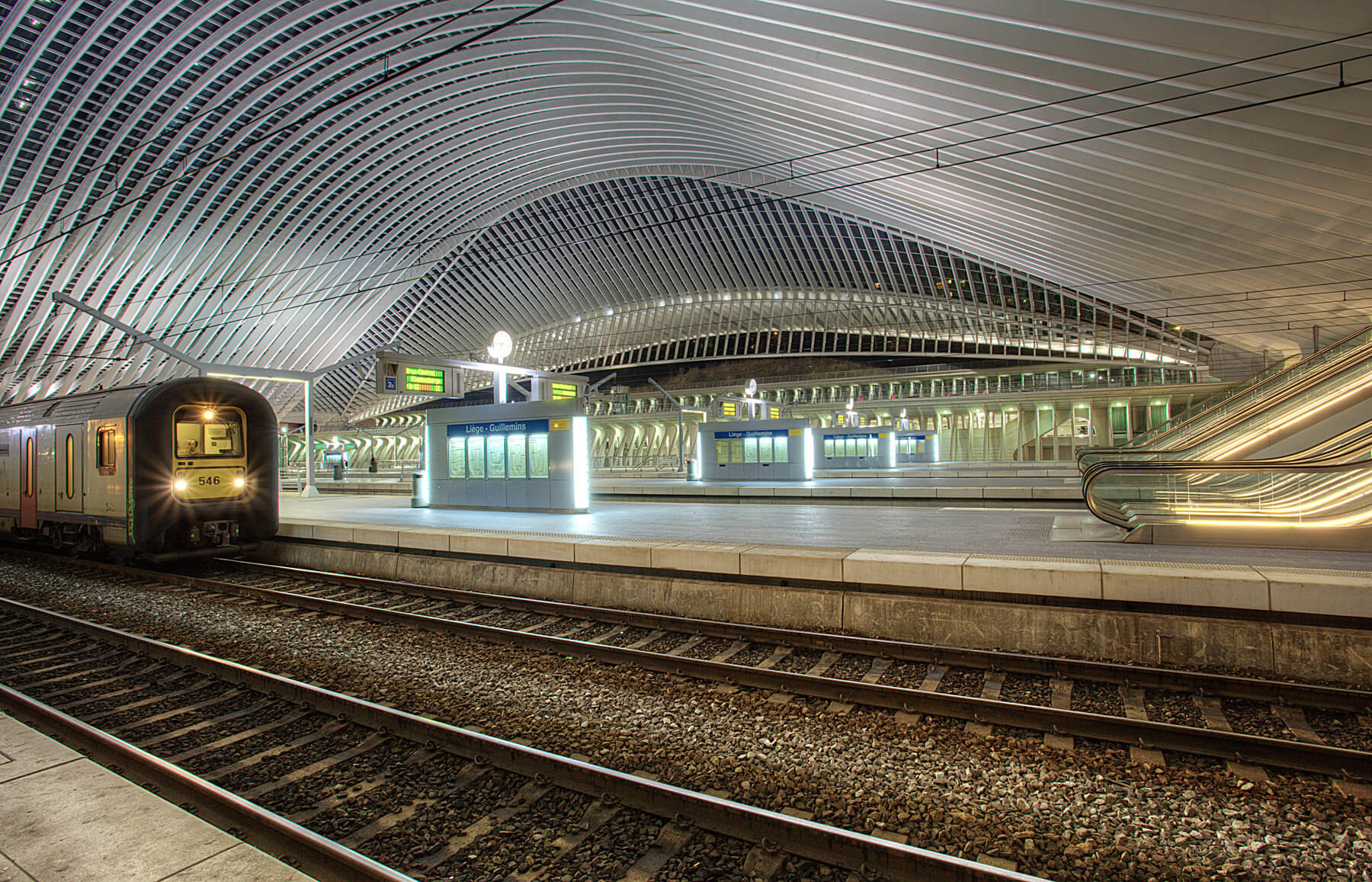 На станции Liège Guillemins